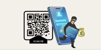 Attacker stealing your money and identity through QR-code